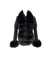 Faux Fur Luxe Tie Coat