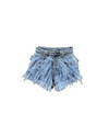 Farrah Feathered Shorts