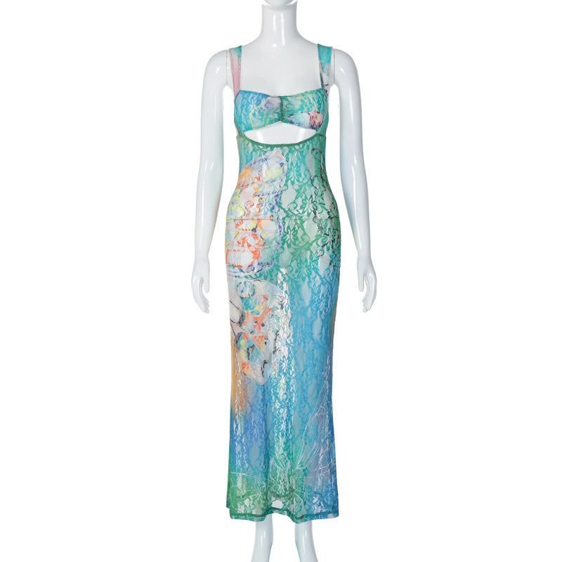 Jayde Multicolor Lace Dress