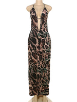 Wild Nights Backless Maxi