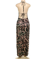 Wild Nights Backless Maxi