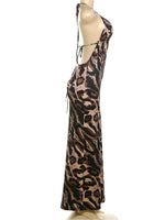 Wild Nights Backless Maxi