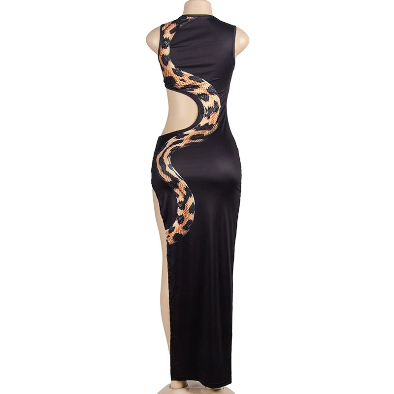 Slither Here Maxi Dress